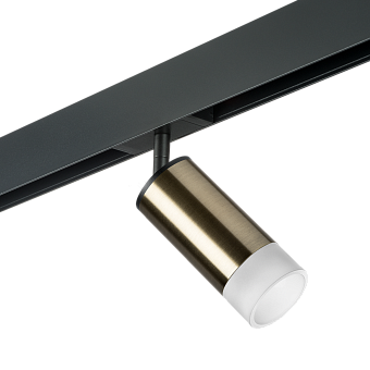 Трековый светильник Lightstar Rullo PRO43131 50Вт GU10 бронза для однофазного трека
