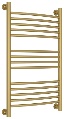 Полотенцесушитель СУНЕРЖА Богема+ выгнутая 032-0221-8050 золото матовое