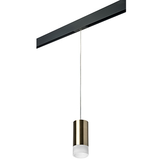Трековый светильник Lightstar Rullo PRORP43131 50Вт GU10 бронза для однофазного трека