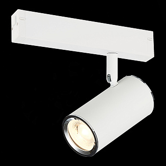 Трековый светильник ST Luce SKYLINE 220 ST504.506.01 50Вт GU10 белый для однофазного трека