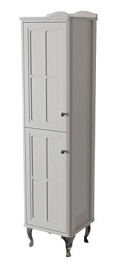 Пенал напольный CAPRIGO БОРГО 33450L-В177 35х40,4х164,2см bianco grigio