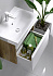 Тумба с раковиной AQWELLA Smart SRT0105DB 35х50х51см