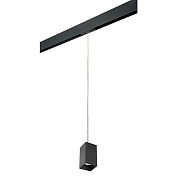 Трековый светильник Lightstar Rullo PRORP6587 50Вт GU10 чёрный для однофазного трека