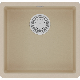 Мойка кухонная LEMARK SINARA 440-U 9910068 42х44см бежевый