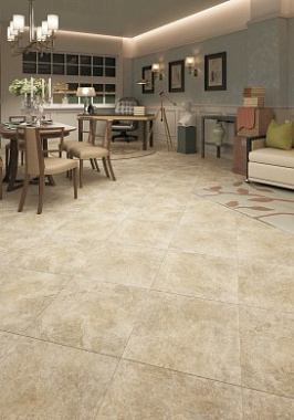 Напольная плитка BERYOZA CERAMICA Лаймстоун 321208 GP НАТУРАЛЬНЫЙ 50х50см 1,5кв.м. матовая