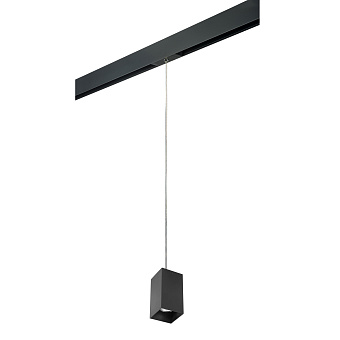 Трековый светильник Lightstar Rullo PRORP6587 50Вт GU10 чёрный для однофазного трека