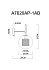 Светильник настенный Arte Lamp MANCHESTER A7620AP-1AB 60Вт E27