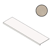 Плитка для ступеней Atlas Concord Италия Boost Pro A3CU Cream Scalino 120х33см 0,396кв.м. неполированная
