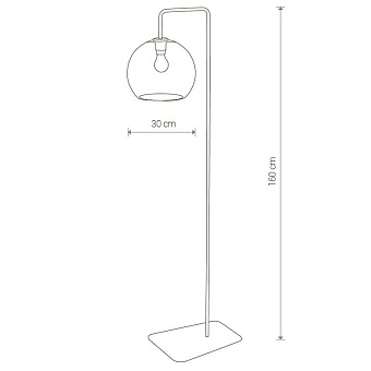 Торшер Nowodvorski Monaco 8794 60Вт E27