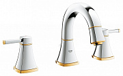 Смеситель для раковины GROHE Grandera 20417IG0 золото/хром