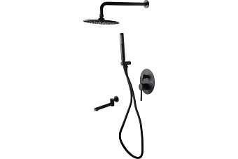 Душевая система Maxonor PL7487 чёрный