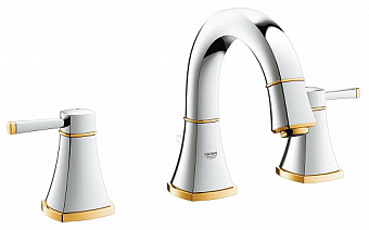 Смеситель для раковины GROHE Grandera 20417IG0 золото/хром