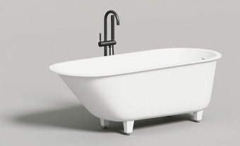 Ванна каменная SALINI ORNELLA 102411G S-Sense глянцевая 170х75см встраиваемая