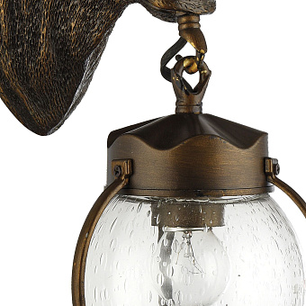 Светильник фасадный Favourite Hunt 1847-1W 60Вт IP44 E27 коричневый