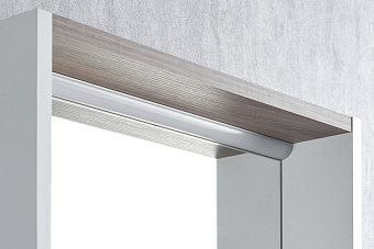 Шкаф зеркальный Акватон Бэлла 1A221702BBAZ0 12х46х82см с подсветкой