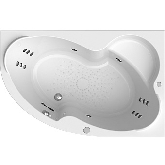 Ванна акриловая RADOMIR Vannesa Ирма 2-77-2-2-0-229 160х105см угловая