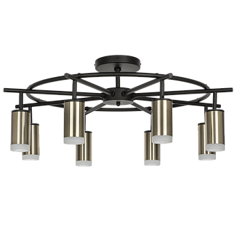Люстра потолочная Lightstar Rullo LR7183180 50Вт 8 лампочек GU10