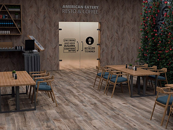 Плинтус ESTIMA DAINTREE Skirting/DA02_NS/7x60 Daintree Rusty Beige 60х7,6см 0,046кв.м.