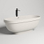Ванна каменная SALINI GRECA 103121MRF S-Stone матовая 180х80см отдельностоящая