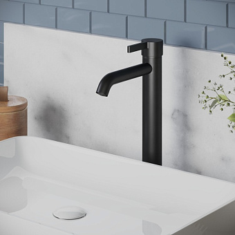 Смеситель для раковины Paini Brera 74PZ205OLL чёрный брашированный