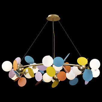 Люстра подвесная Loft It Matisse 10008/1050 mult 60Вт 12 лампочек G9