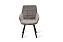 Кухонный стул поворотный AERO 56х61х85см велюр/сталь Light Grey