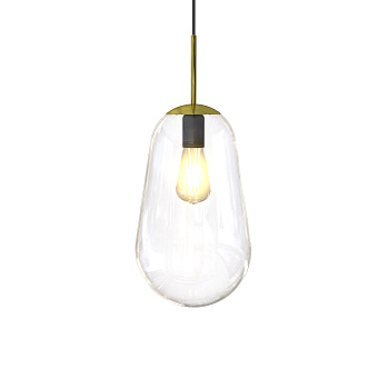 Плафон Nowodvorski Cameleon Pear M 8533 515х220мм прозрачный