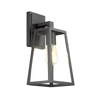 Светильник фасадный Odeon NATURE 4169/1W 60Вт IP43 E27 чёрный