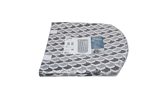 Корзина для белья FIXSEN Smart Style FX-1033A серый 80л