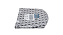 Корзина для белья FIXSEN Smart Style FX-1033A серый 80л