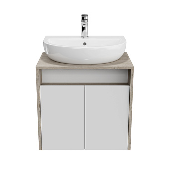 Тумба под раковину подвесная KERAMA MARAZZI Pro PRO.60.2.WHT 43х60х57см