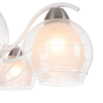 Светильник потолочный Freya Nikki FR5052-CL-08-W 60Вт E27