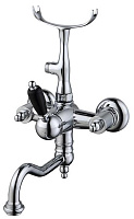 Смеситель для ванны CAPRIGO ADRIA-UNO BLACK EDITION 02B-511-crm хром