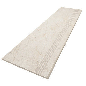 Плитка для ступеней ESTIMA Marmulla Steptrade/MA02_NS/30x120 бежевый 30х120см 0,36кв.м. матовая