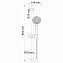 Душевой гарнитур WASSERKRAFT A064 хром