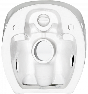 Унитаз подвесной SANITA LUXE RINGO RNGSLWH0104 безободковый с микролифтом