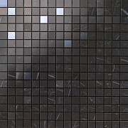 Керамическая мозаика Atlas Concord Италия MARVEL STONE 9MQN Nero Marquina Mosaic Q 30,5х30,5см 0,558кв.м.