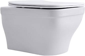 Унитаз подвесной AQUANET Elegant W LX-1163 безободковый с микролифтом