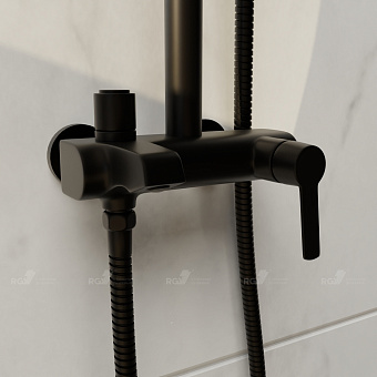 Душевая система RGW Shower Panels 51140131-04 SP-31B чёрный