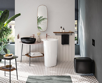 Унитаз подвесной VITRA Plural 7830B483-0075 безободковый без микролифта
