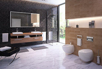 Унитаз подвесной SANITA LUXE RINGO RNGSLWH0104 безободковый с микролифтом