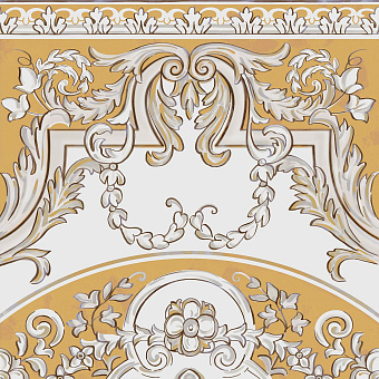 Декор KERAMA MARAZZI Алмаш HGD\B511\SG9174 продолжение угла жёлтый 30х30см 0,09кв.м.