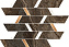Полированный керамогранит NAXOS Rhapsody 118818 Mosaic Brick Brown 30х32см 0,48кв.м.
