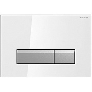 Панель смыва GEBERIT Sigma 40 115.600.SI.1 белый/хром