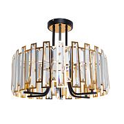Светильник потолочный Arte Lamp AMBER A1028PL-6BK 40Вт E14