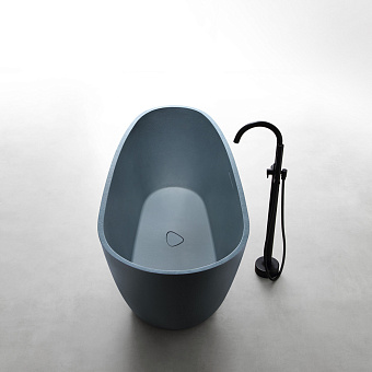 Ванна каменная Abber Dortmund AM9911G 170х75см отдельностоящая