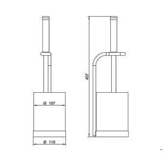 Ёршик Bongio Fleur 15025OR00 золотой