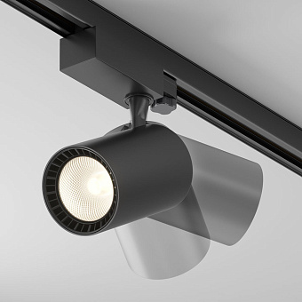 Трековый светильник Maytoni Vuoro TR029-3-26W3K-W-B 26Вт LED чёрный для трёхфазного трека