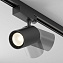 Трековый светильник Maytoni Vuoro TR029-3-26W3K-W-B 26Вт LED чёрный для трёхфазного трека