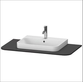 Столешница Duravit Happy D.2 Plus HP031E08080 МДФ 100х55см графит супермат
